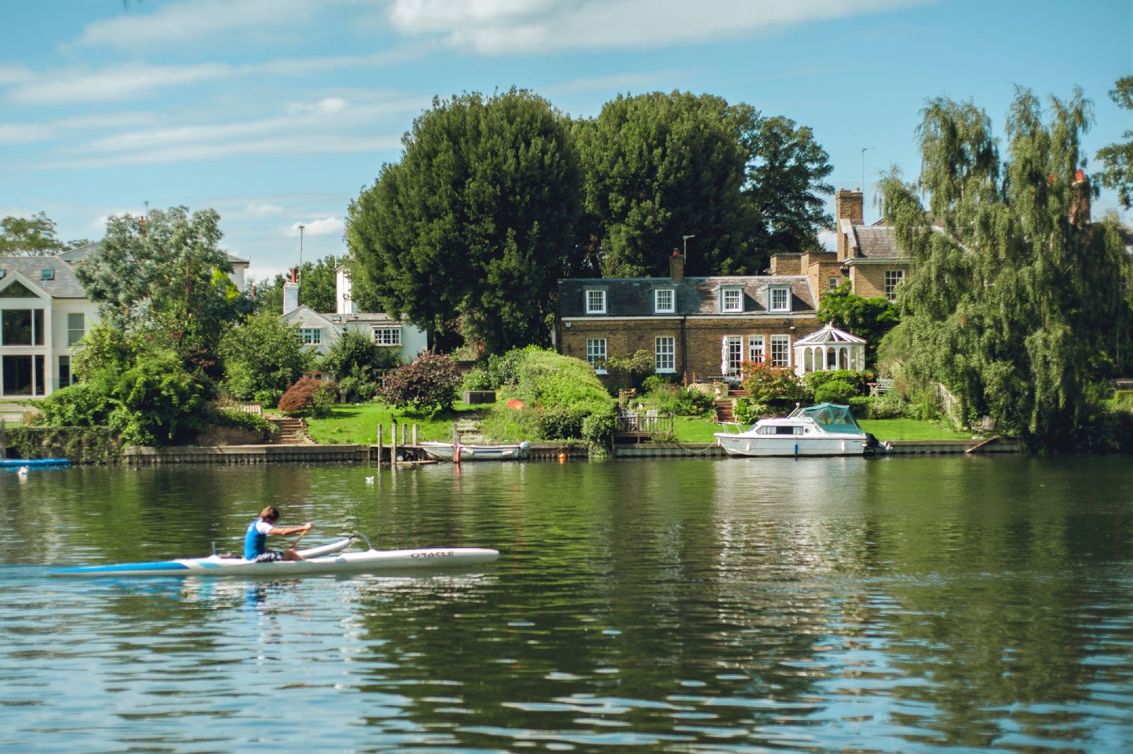 The River Thames near Richmond in London