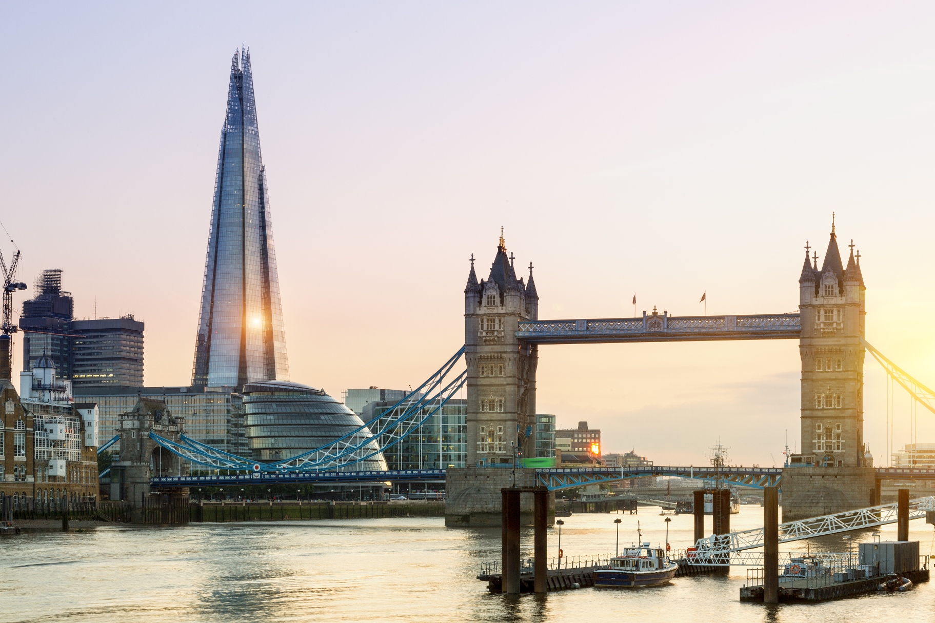Tower Bridge in London, England
