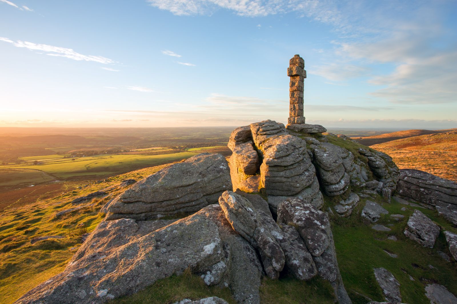 Widgery Cross in Darmoor National Park, Devon