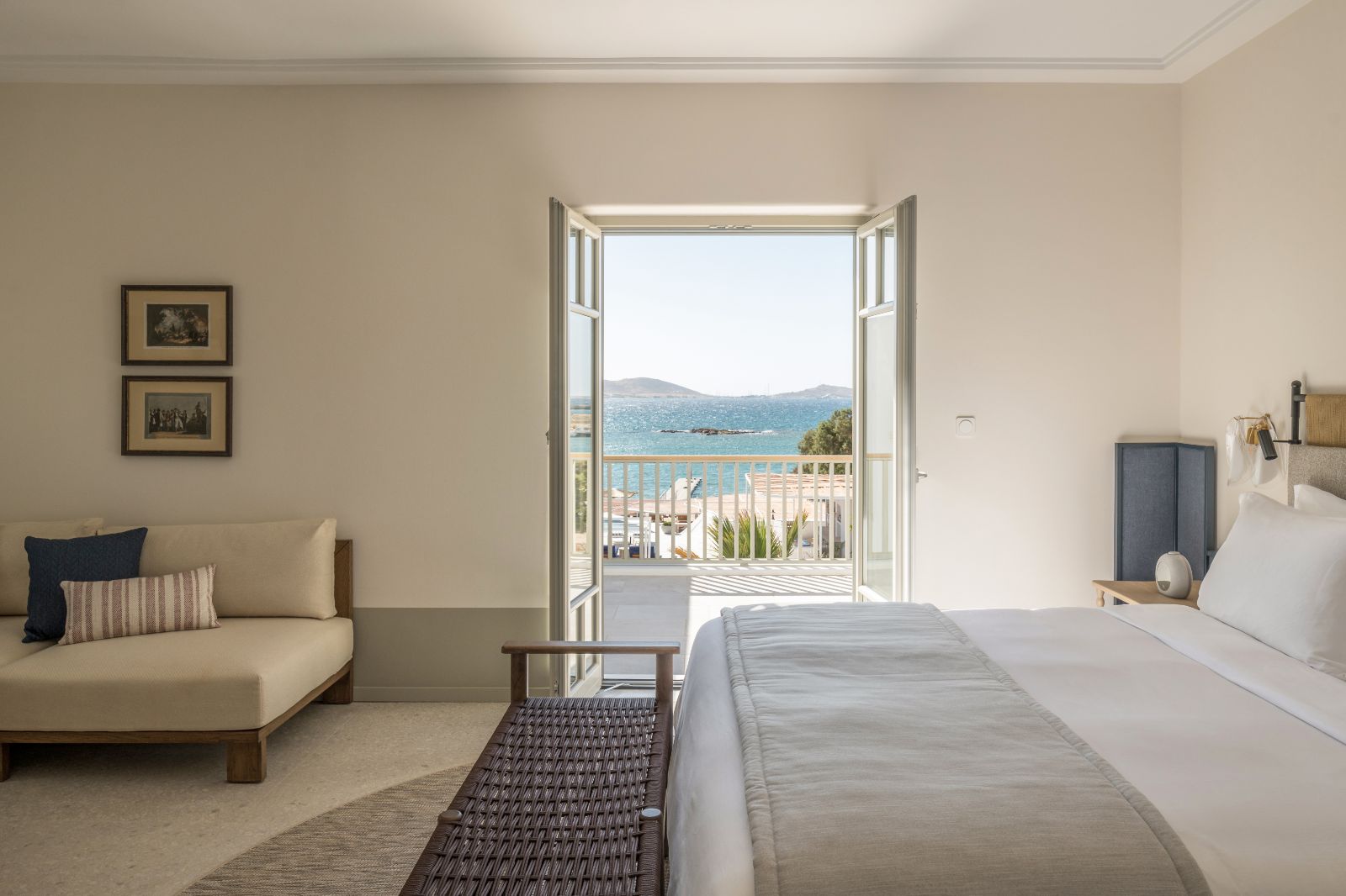 An Ocean Suite at the Cosme Resort in Paros Greece