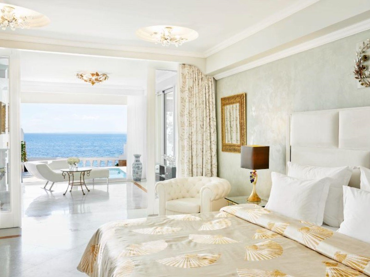 Luxury Hotel Danai Beach Honeymoon Executive Pool Suite with Sea View