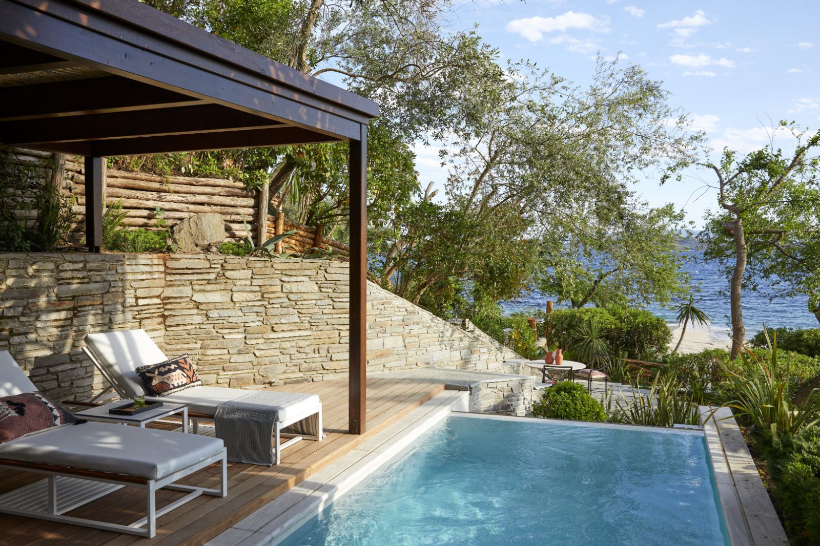 Grand suite pool at Eagles Palace resort in Halkidiki, Greece
