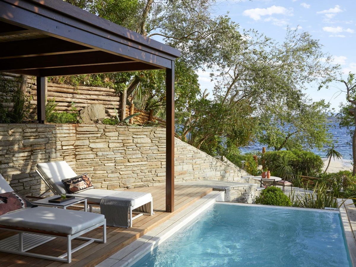 Grand suite pool at Eagles Palace resort in Halkidiki, Greece