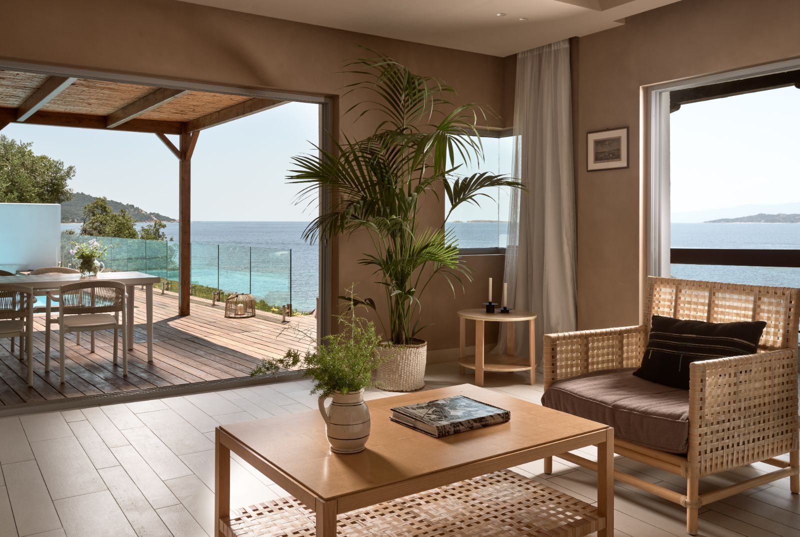 Presidential bungalow at Eagles Palace resort in Halkidiki, Greece