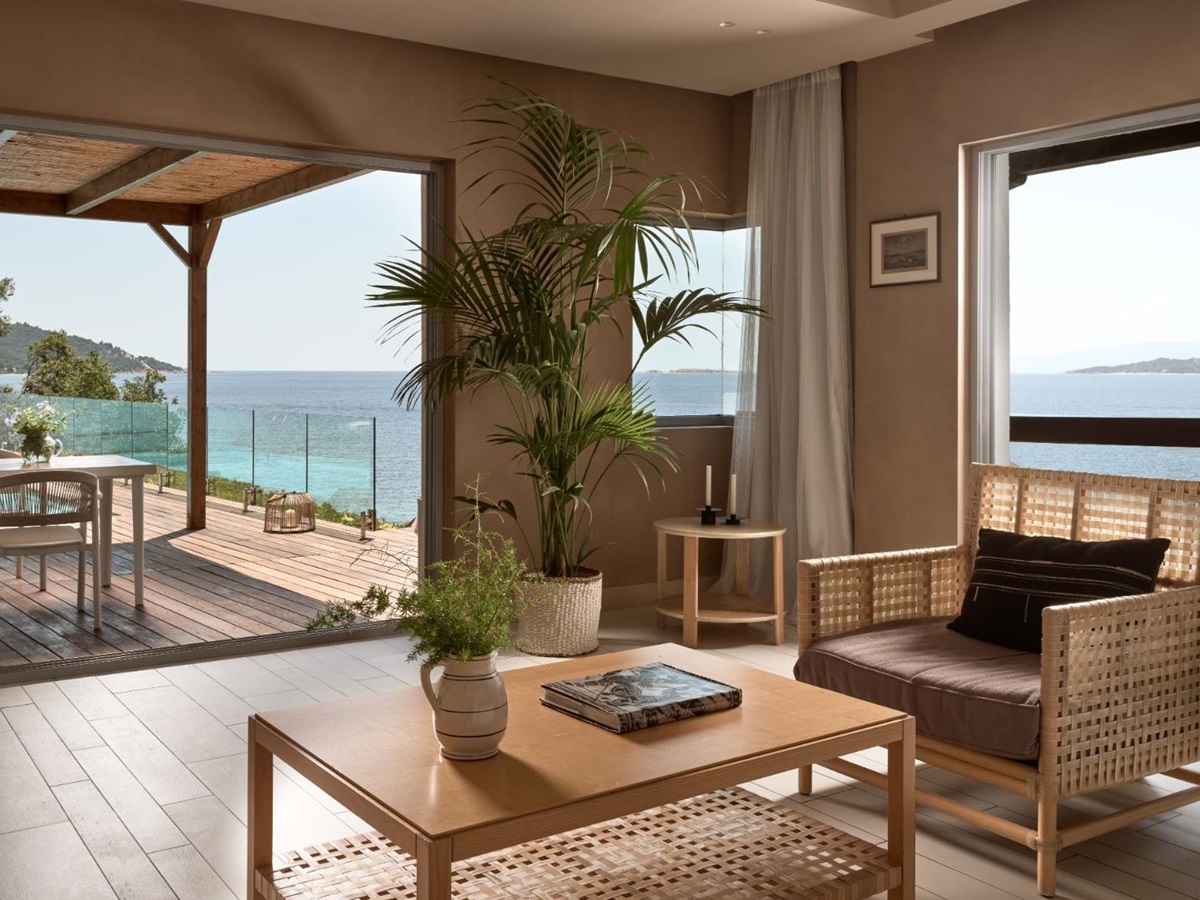 Presidential bungalow at Eagles Palace resort in Halkidiki, Greece