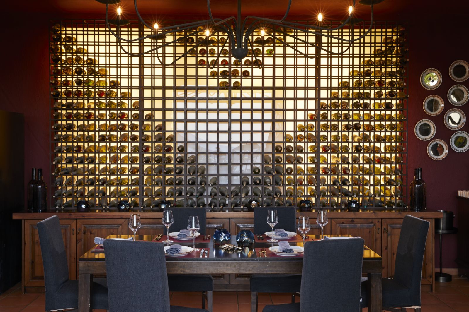 Vinum restaurant at Eagles Palace resort in Halkidiki, Greece