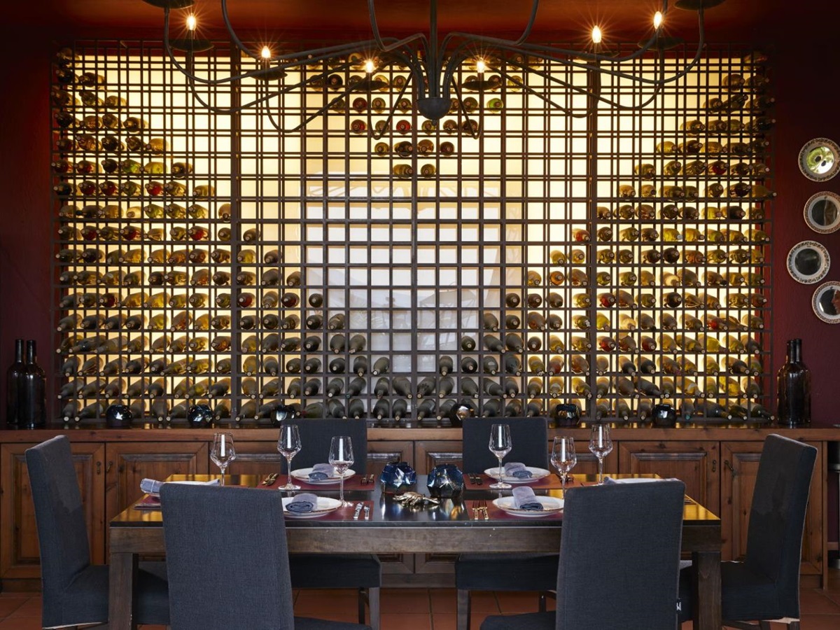 Vinum restaurant at Eagles Palace resort in Halkidiki, Greece