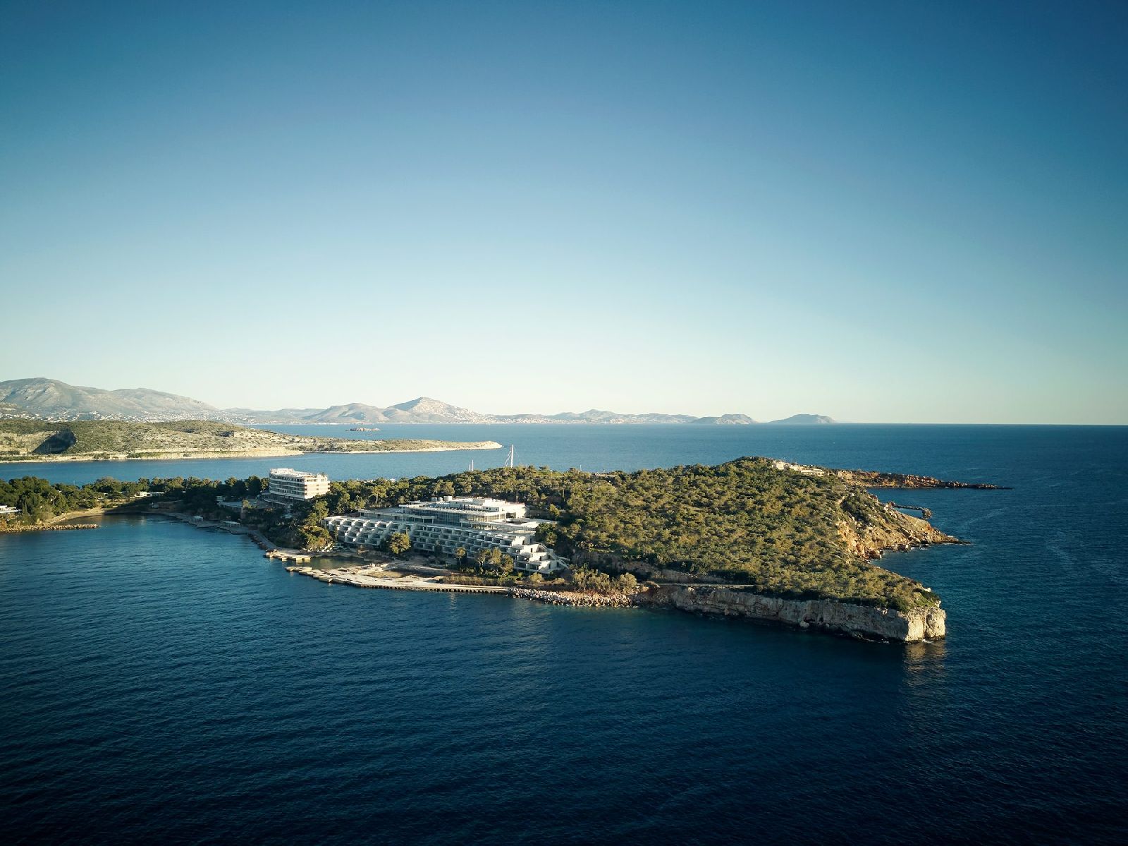 Location of the Four Seasons Athens on the Astir peninsula