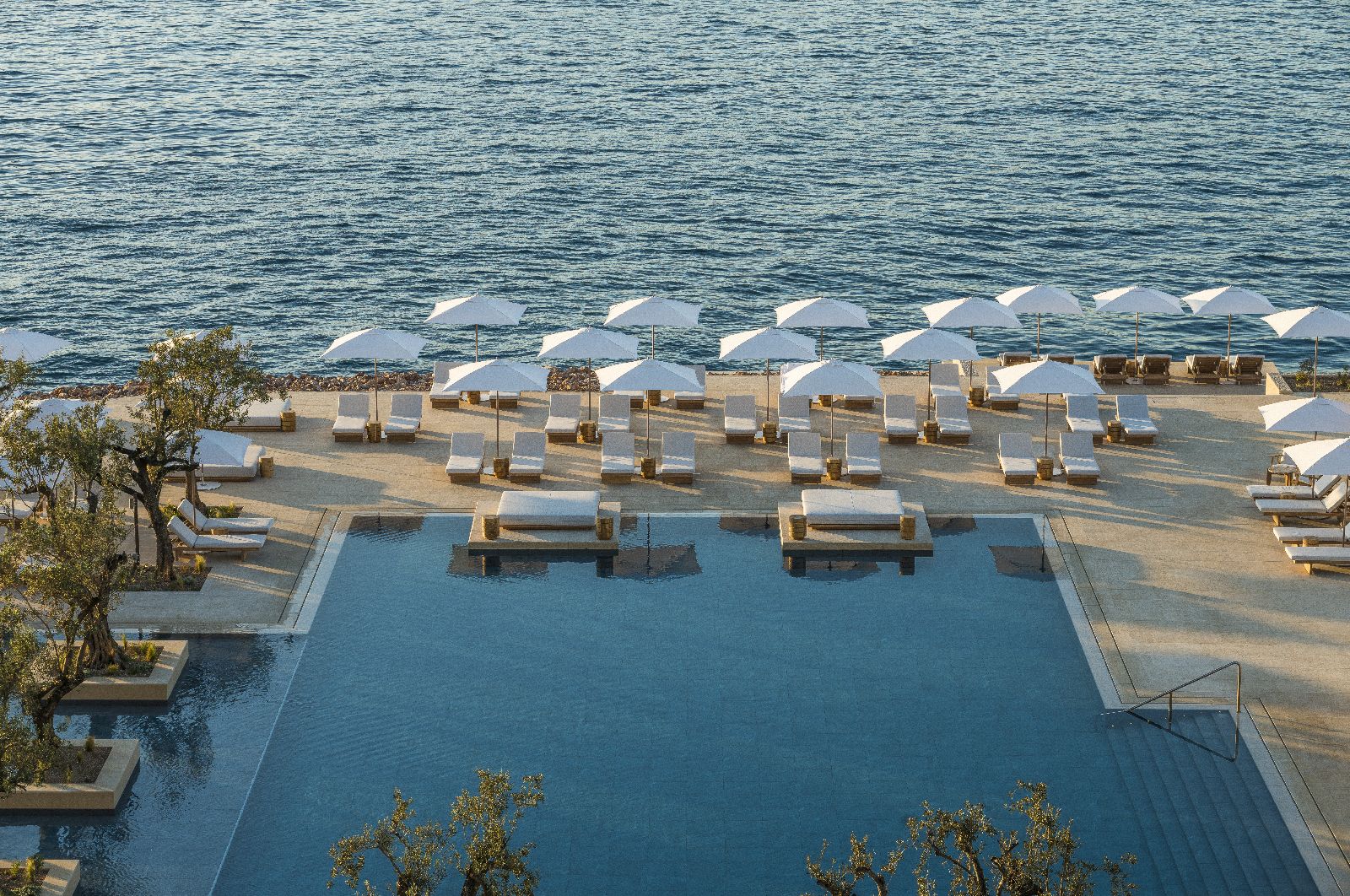 Main pool at the Four Seasons Astir Palace Athens