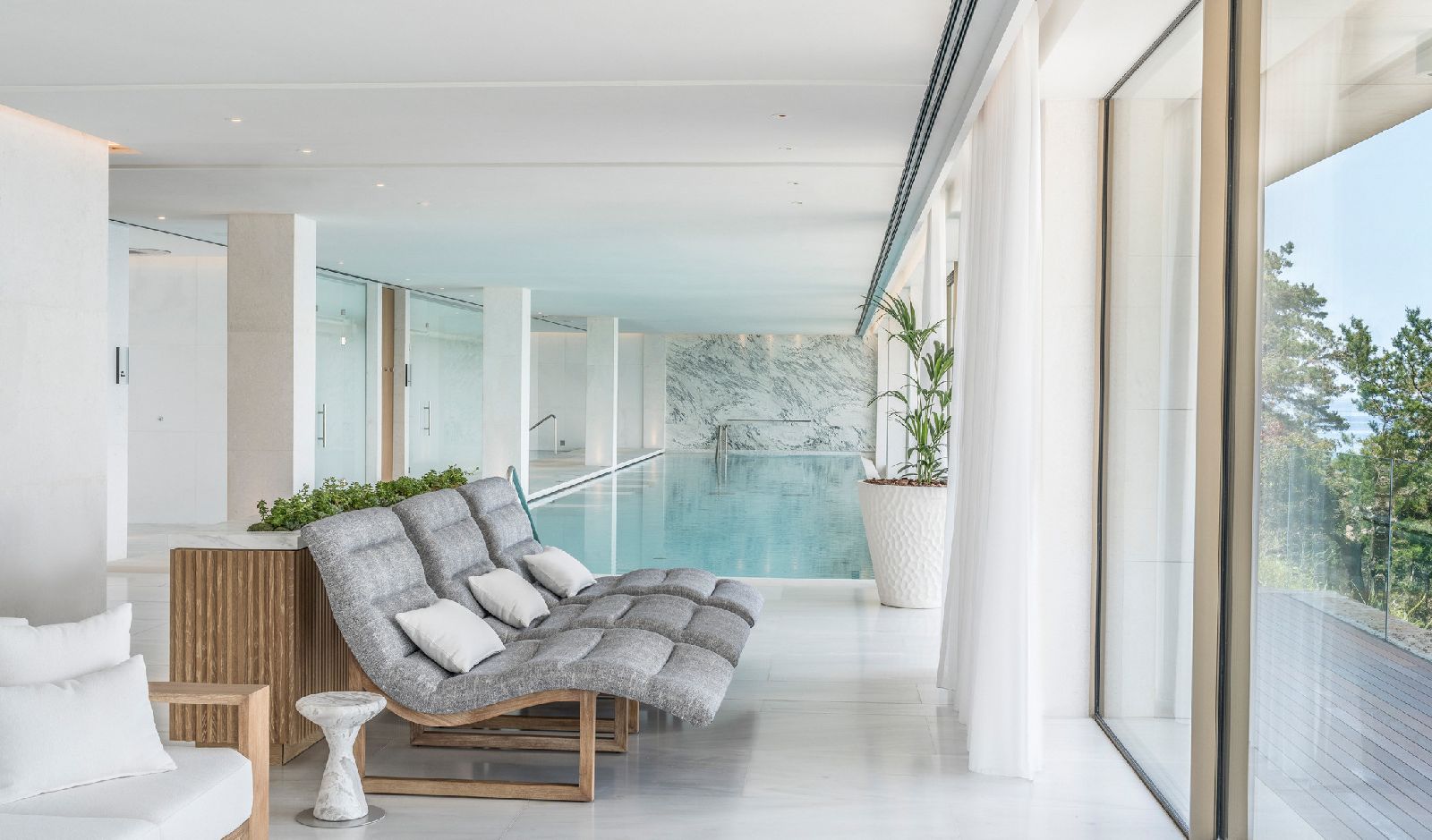 Spa relaxation room at the Four Seasons Astir Palace Athens