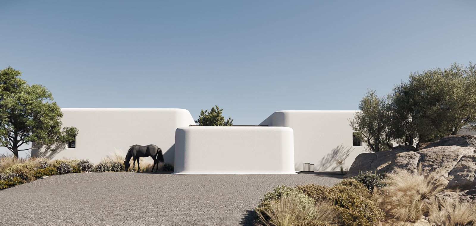 Entrance to Kalesma Mykonos