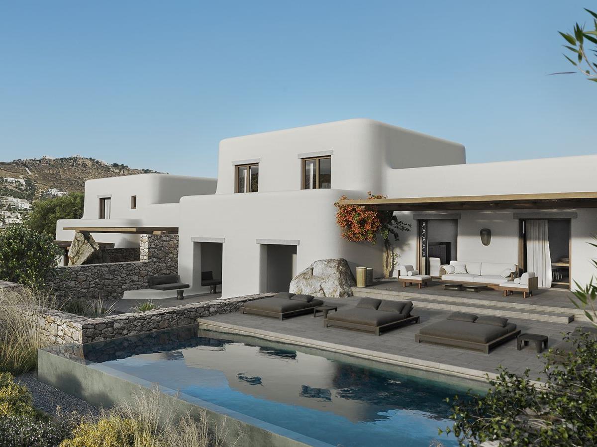 The villas at Kalesma Mykonos