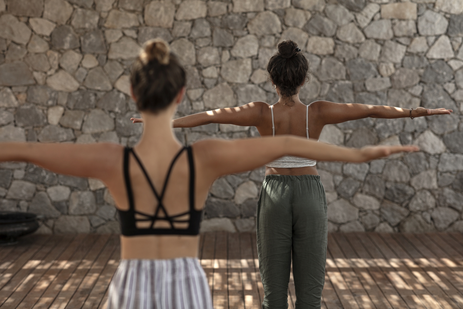Yoga at luxury hotel OKU Kos in Greece