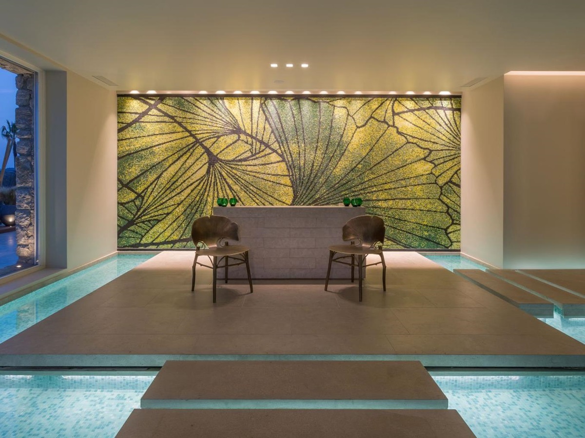 Spa at the Santa Marina Resort and Villas in Mykonos Greece