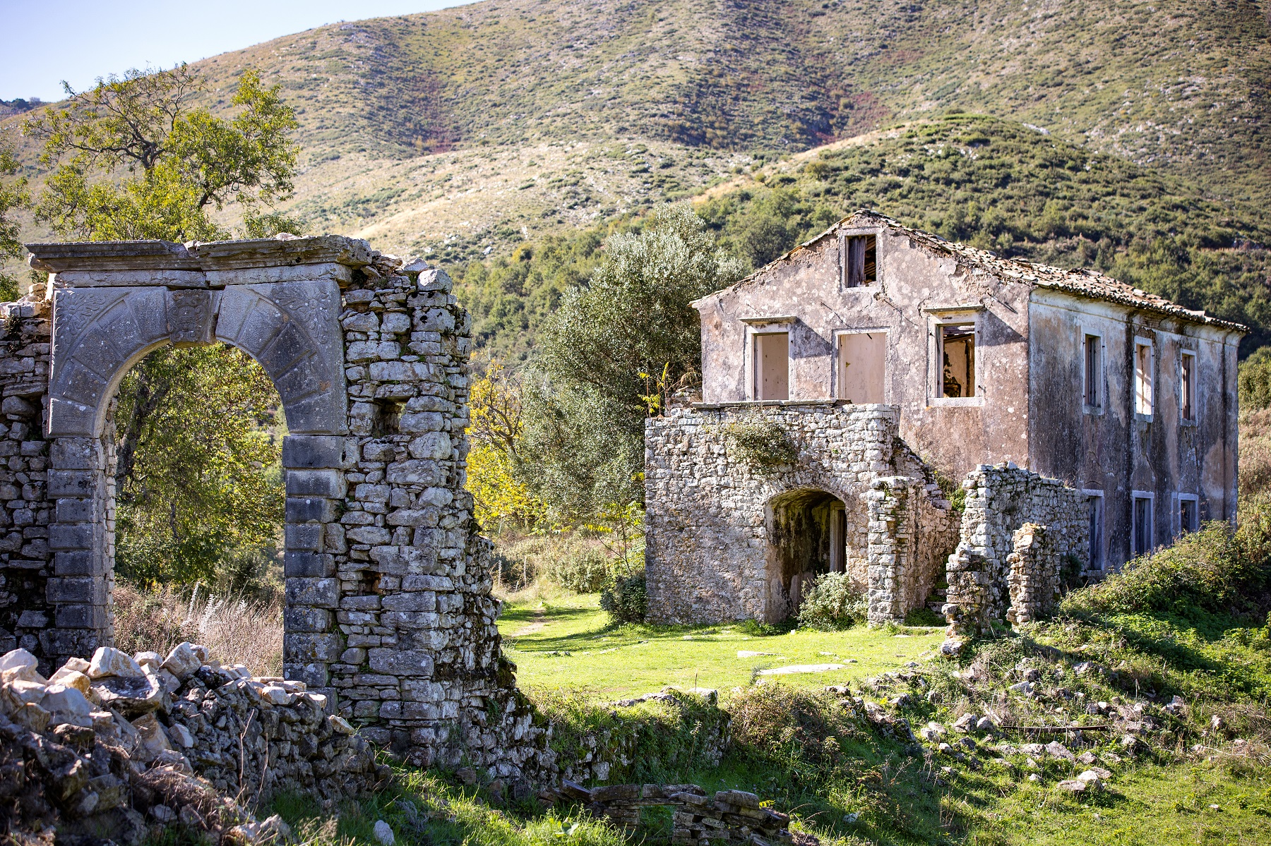 Ancient Perithia, Corfu