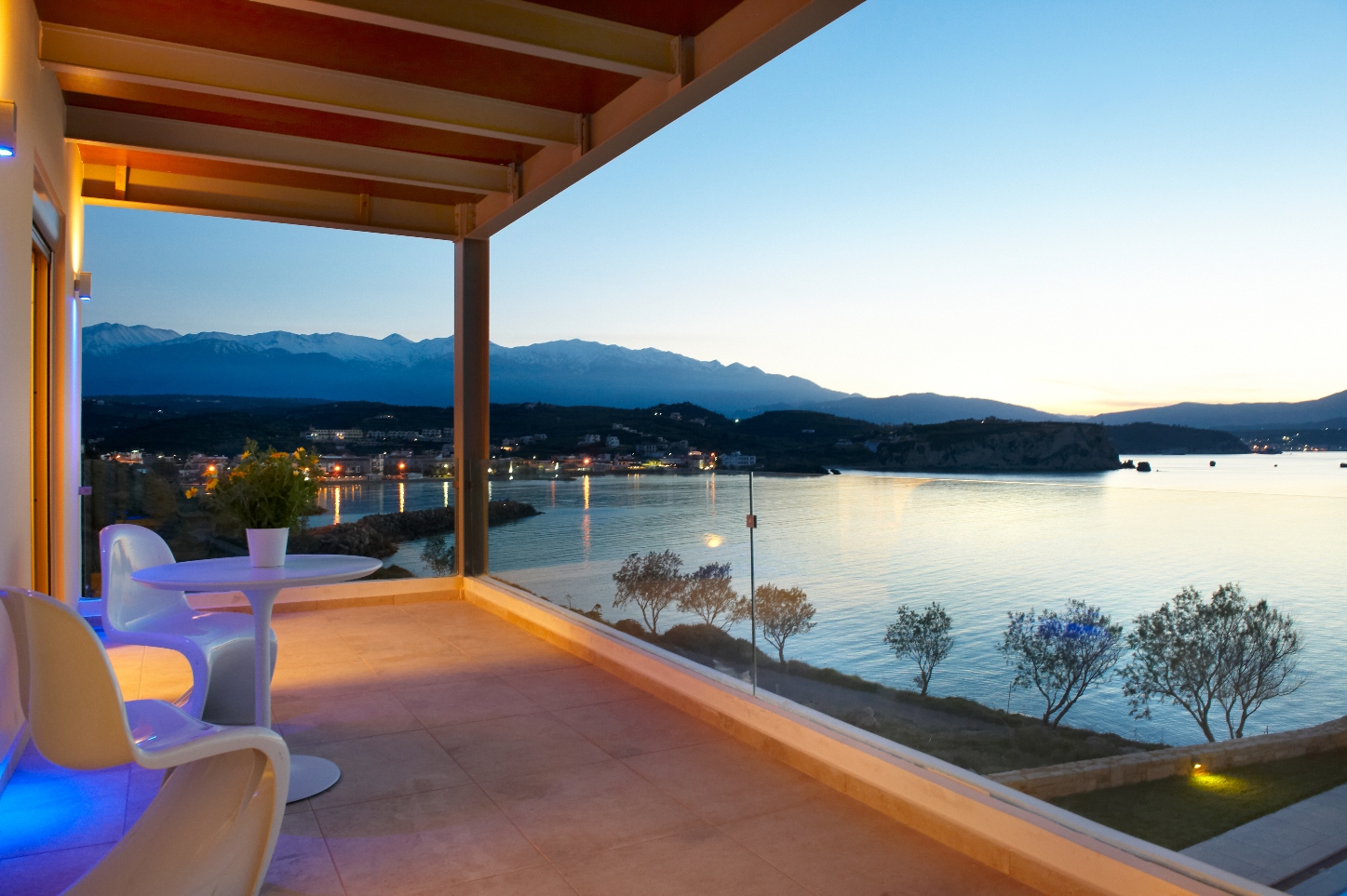 Views from balcony at Almyra Residence