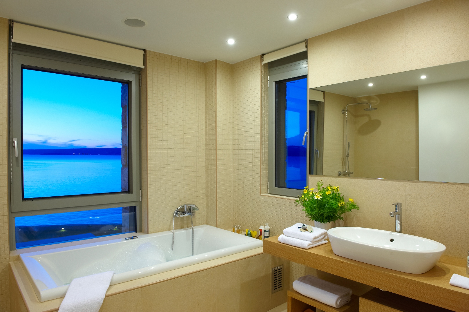 A bathroom at Almyra Residence