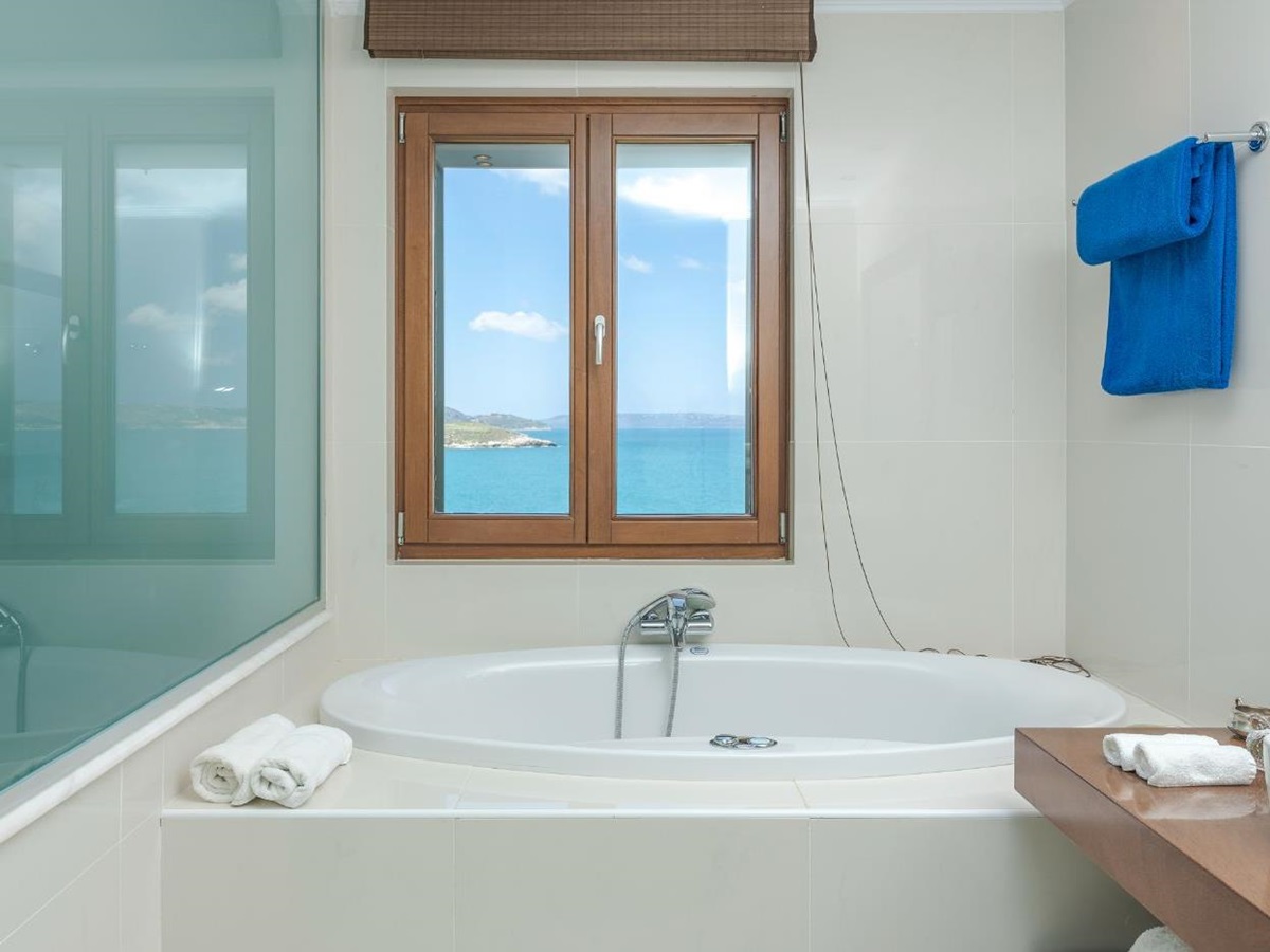 Bathroom at Villa Anemos