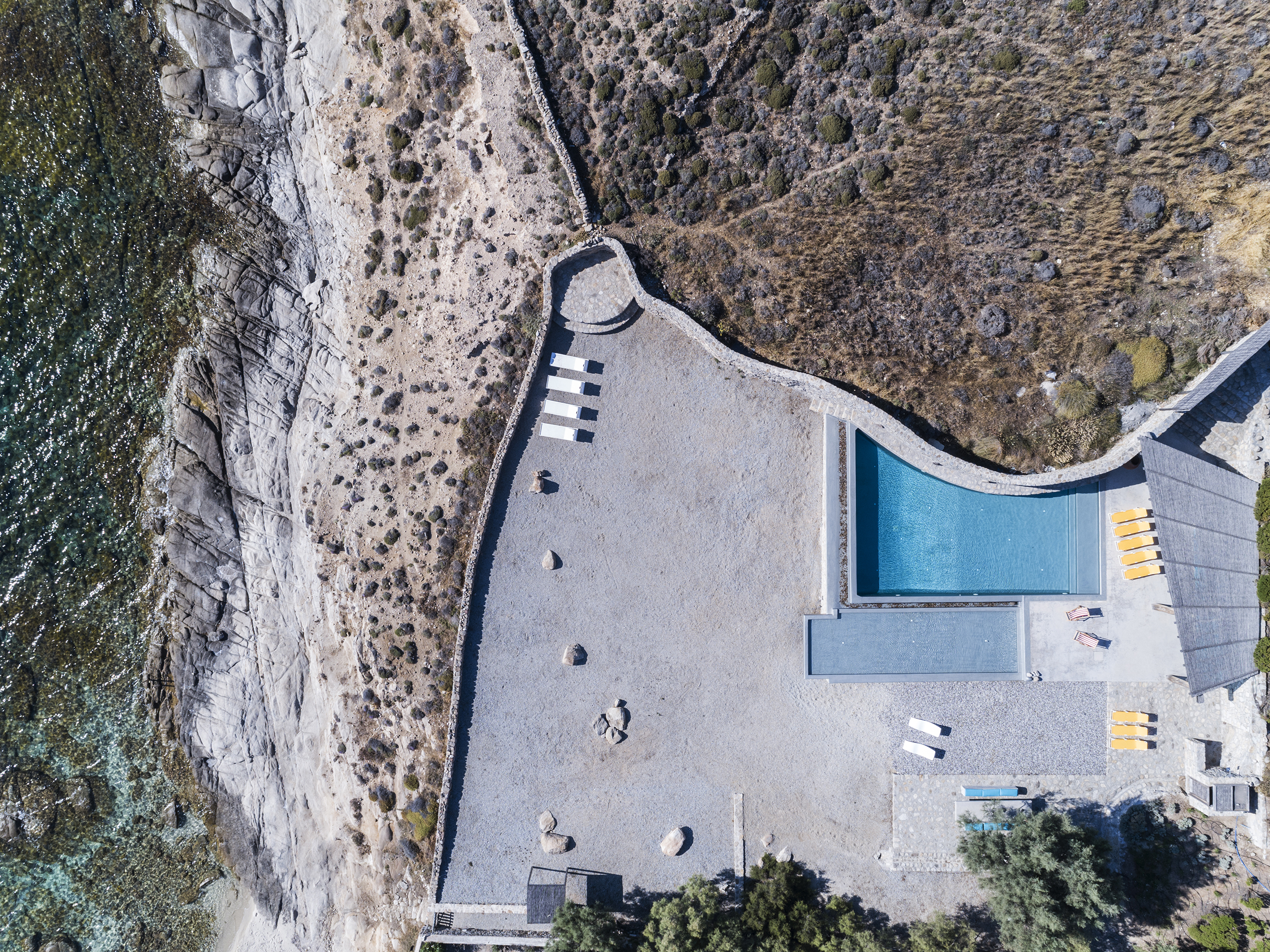 Aerial view of Apollonia