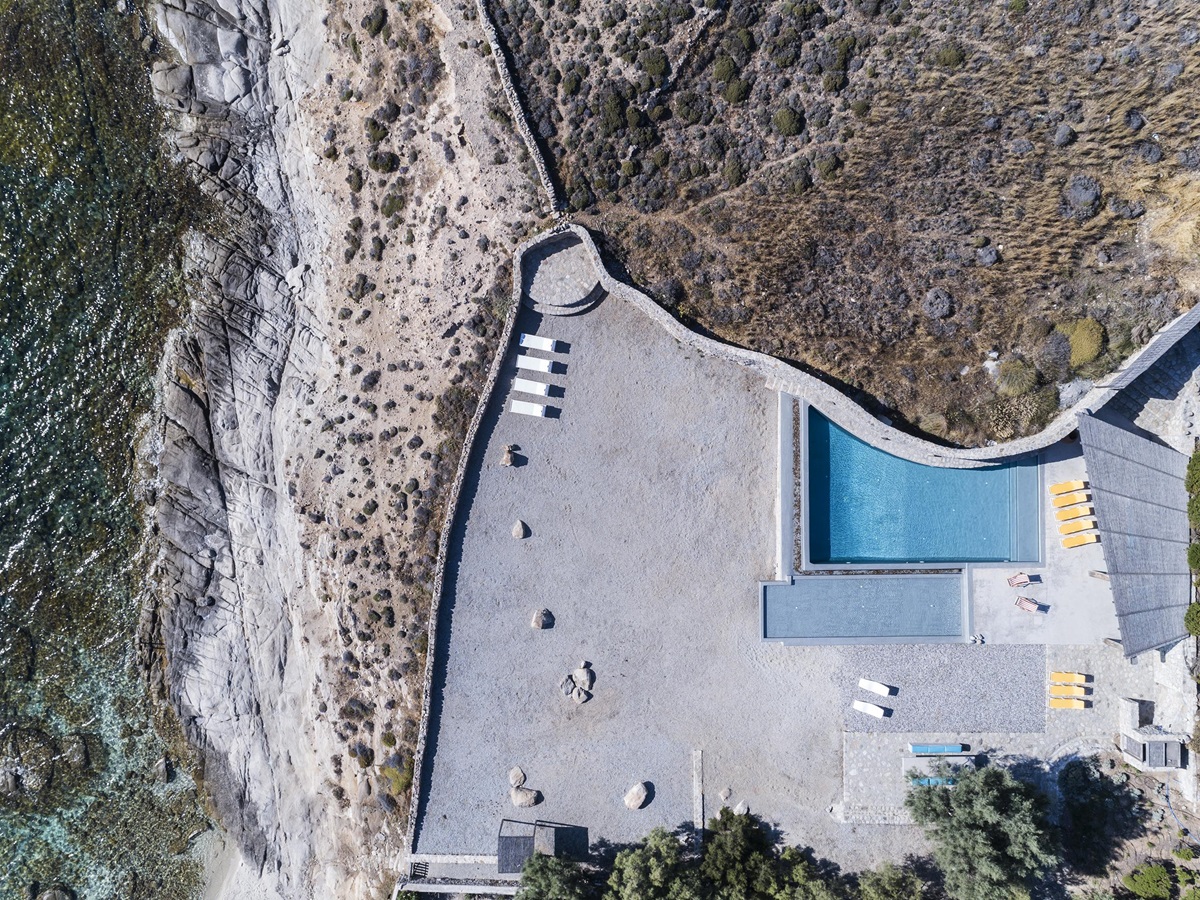 Aerial view of Apollonia