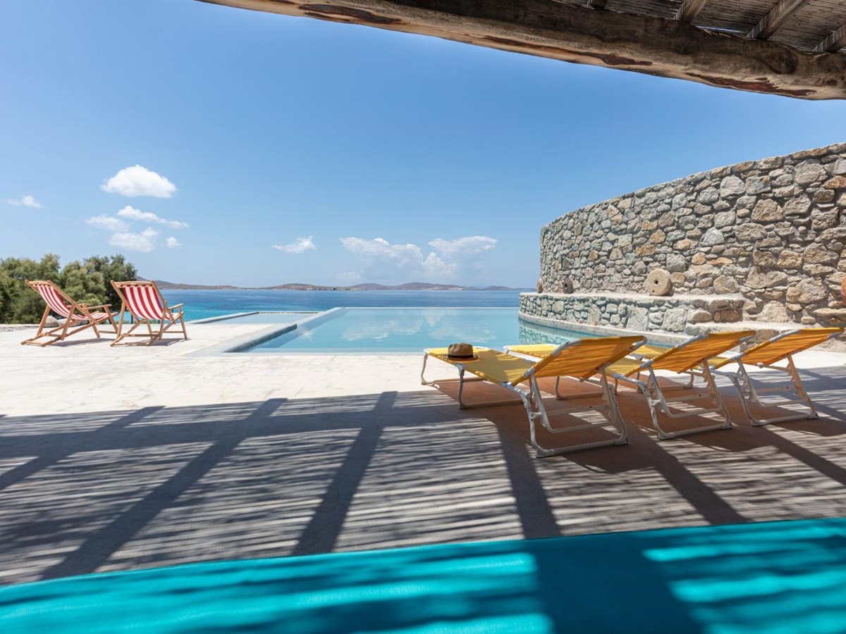 Seaview from villa Apollonia