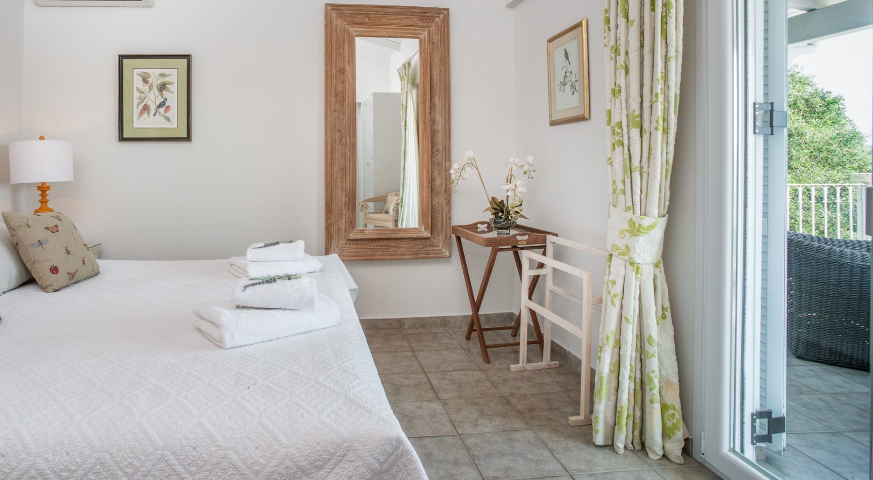 Double bedroom at Eremitis, Corfu