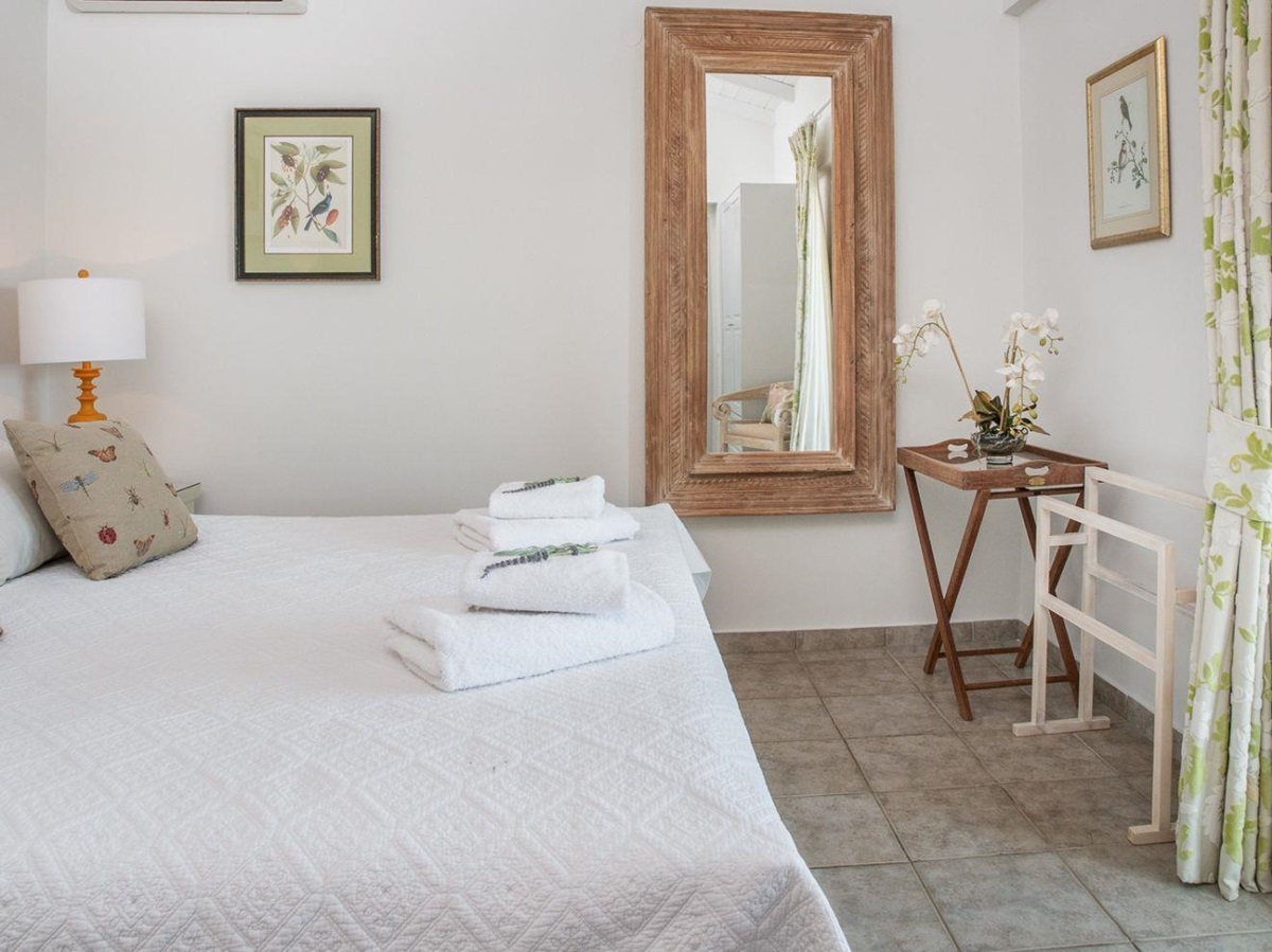 Double bedroom at Eremitis, Corfu