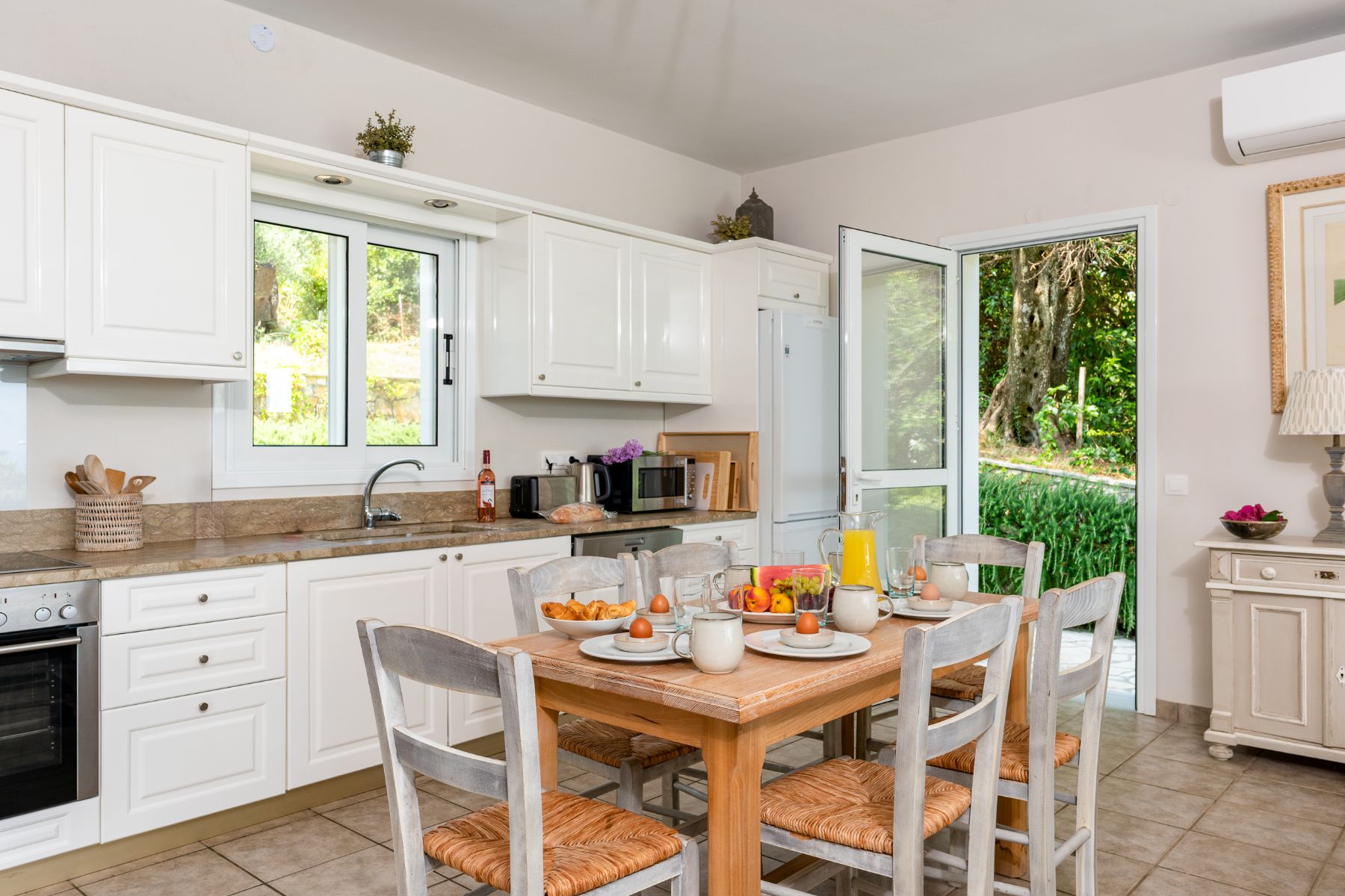 Kitchen at Eremitis, Corfu