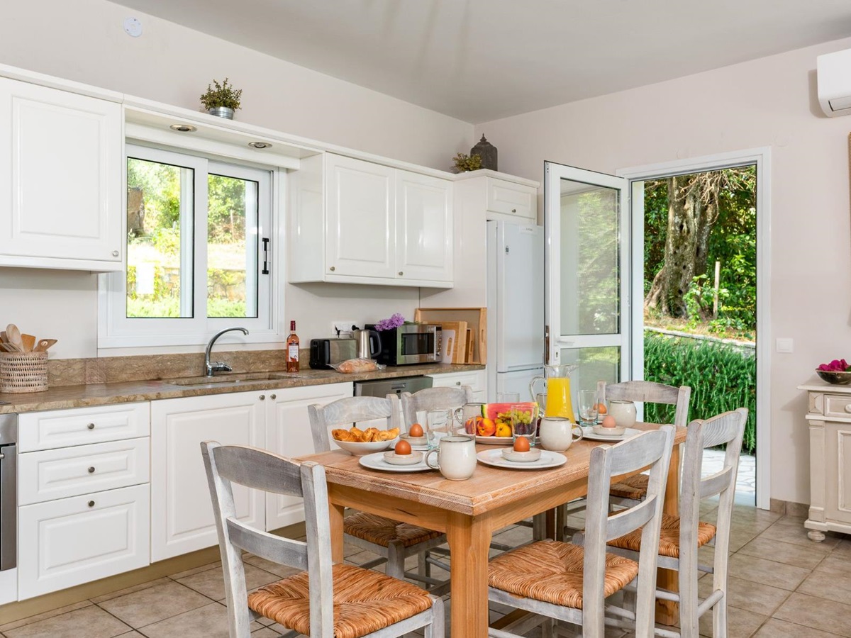 Kitchen at Eremitis, Corfu