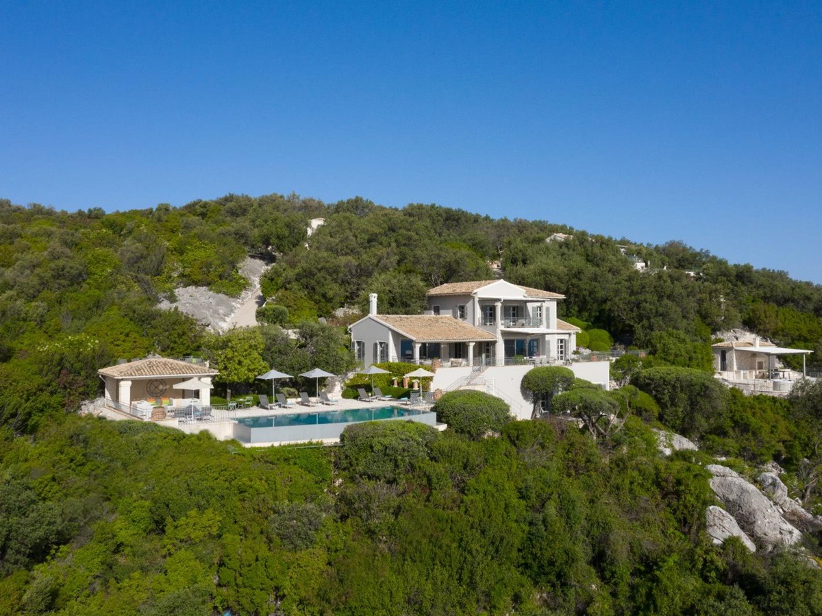 Full exterior of Kalamaki Bay Corfu