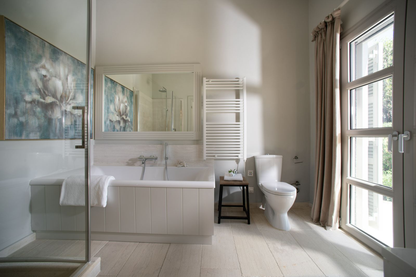 Bathroom 1 at Kalamaki Bay in Corfu