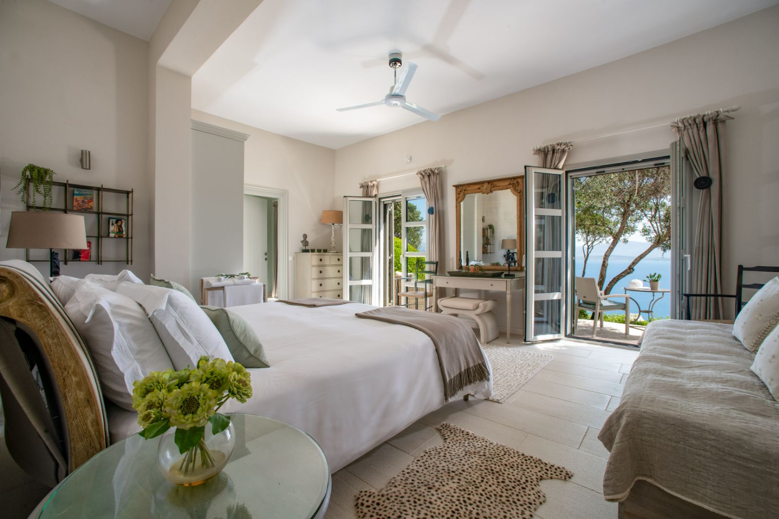 Bedroom 1 at Kalamaki Bay in Corfu
