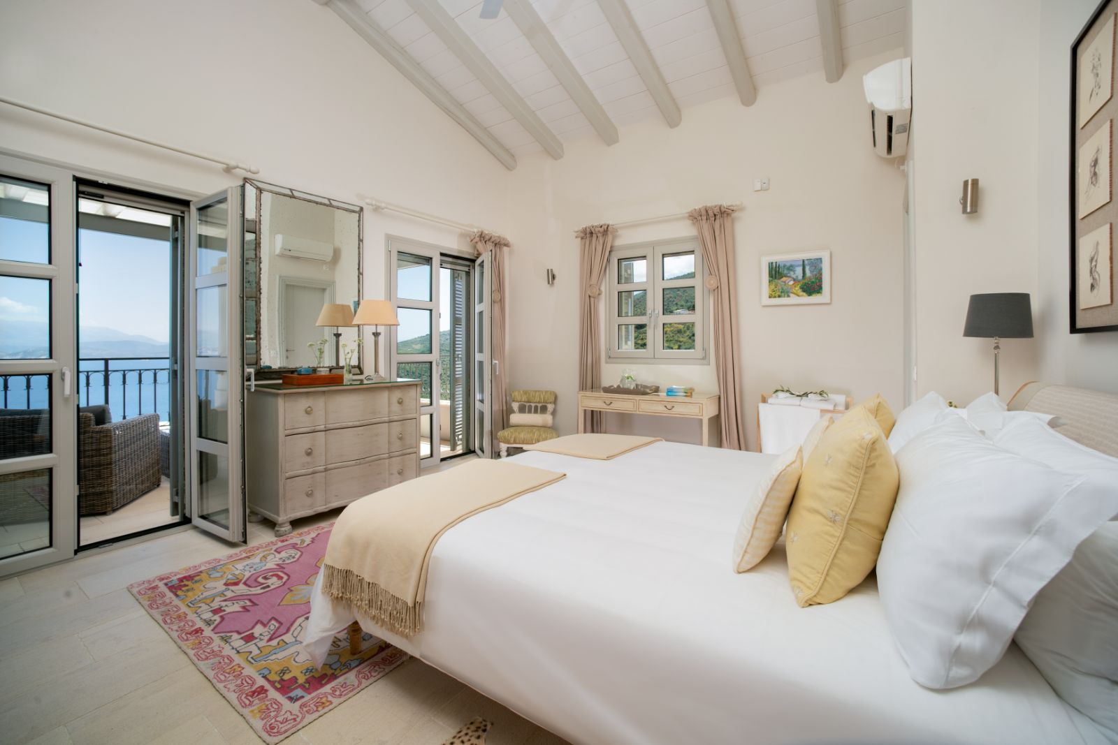 Bedroom 2 at Kalamaki Bay in Corfu