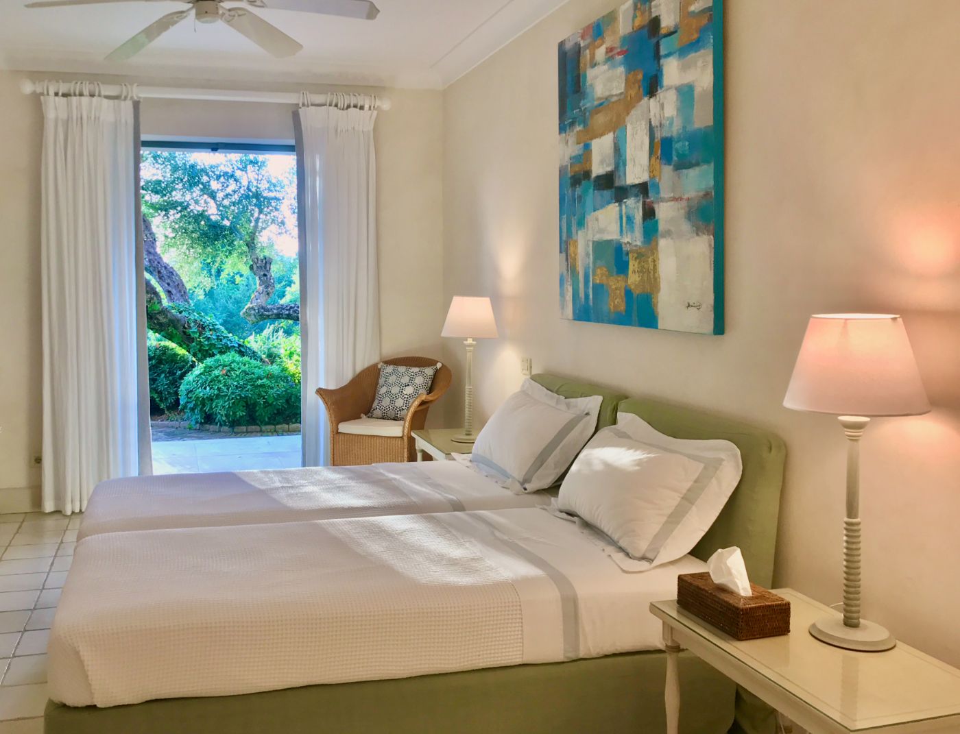 Bedroom at Kanoni Estate