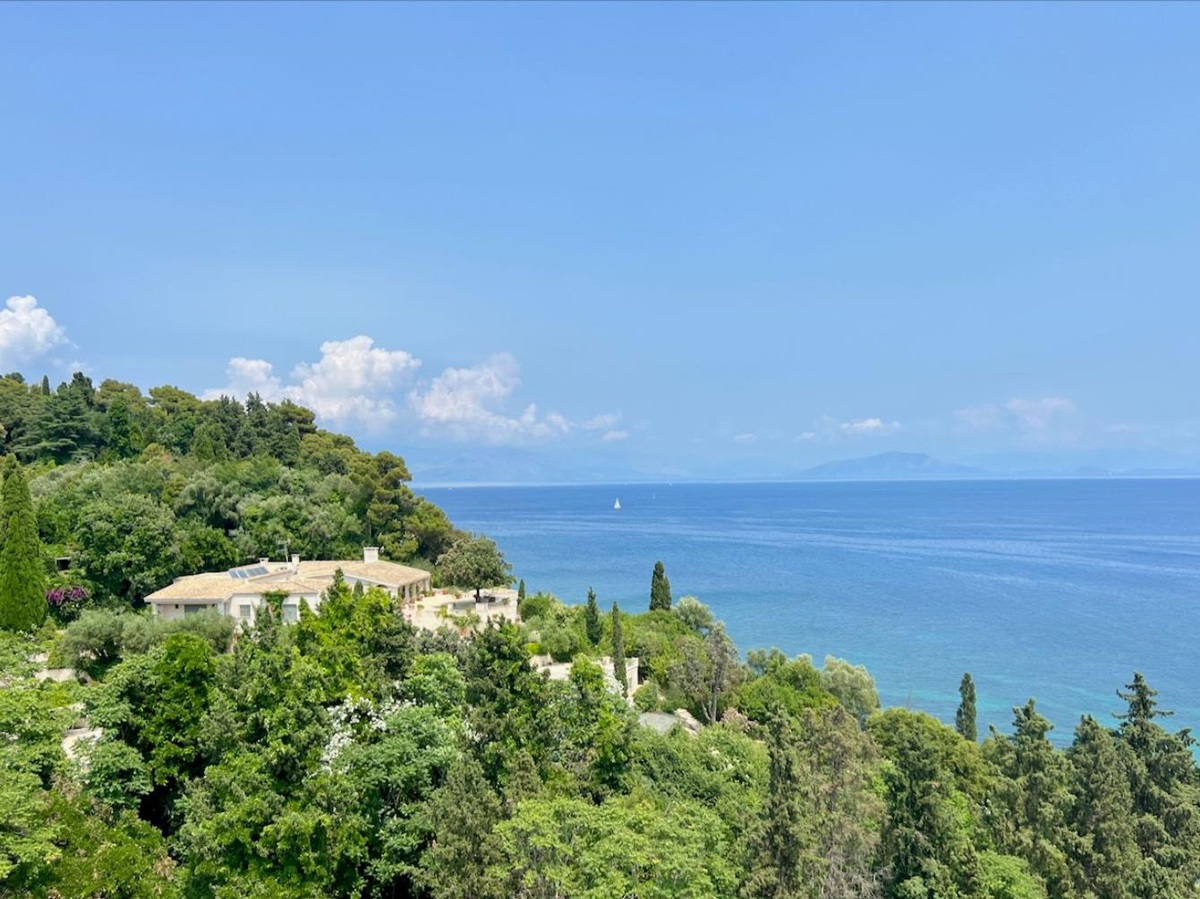 Aerial view of Kanoni Estate