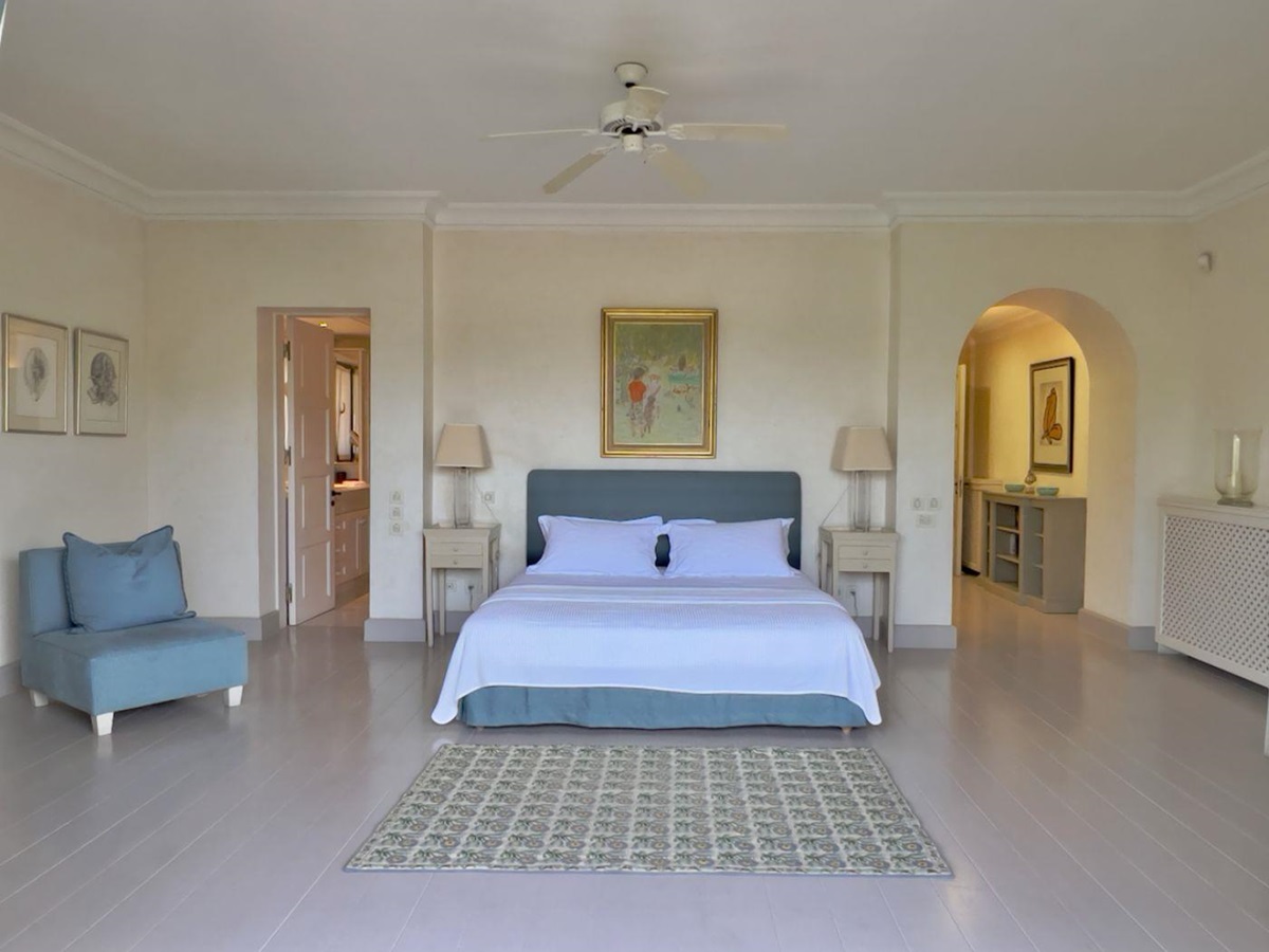 Bedroom at Kanoni Estate