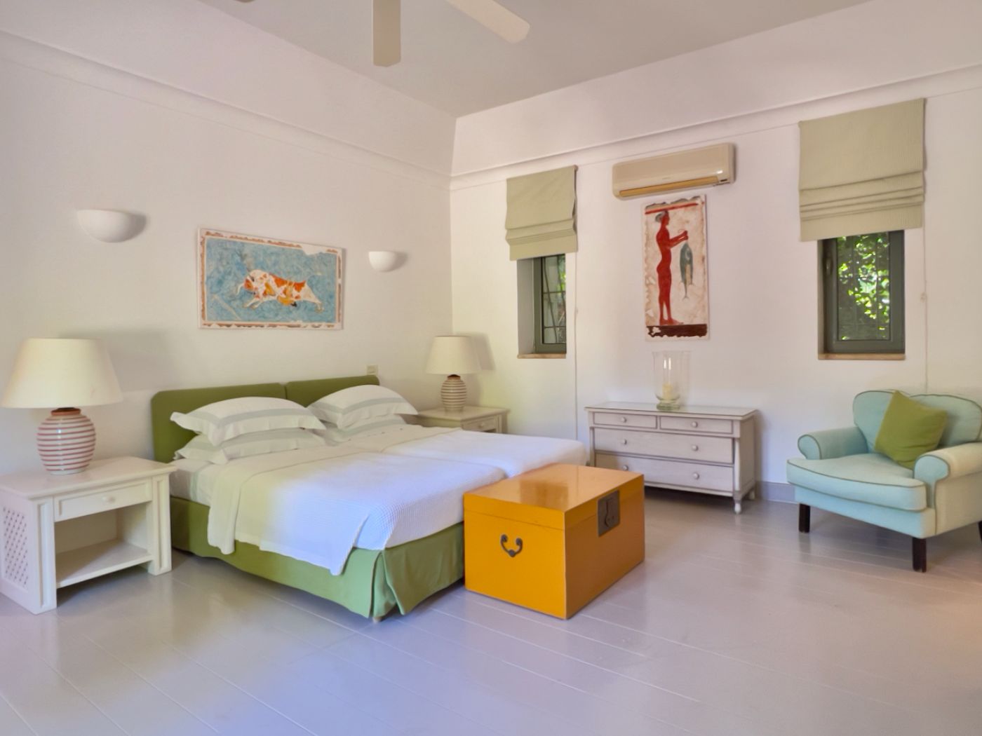 Bedroom at Kanoni Estate