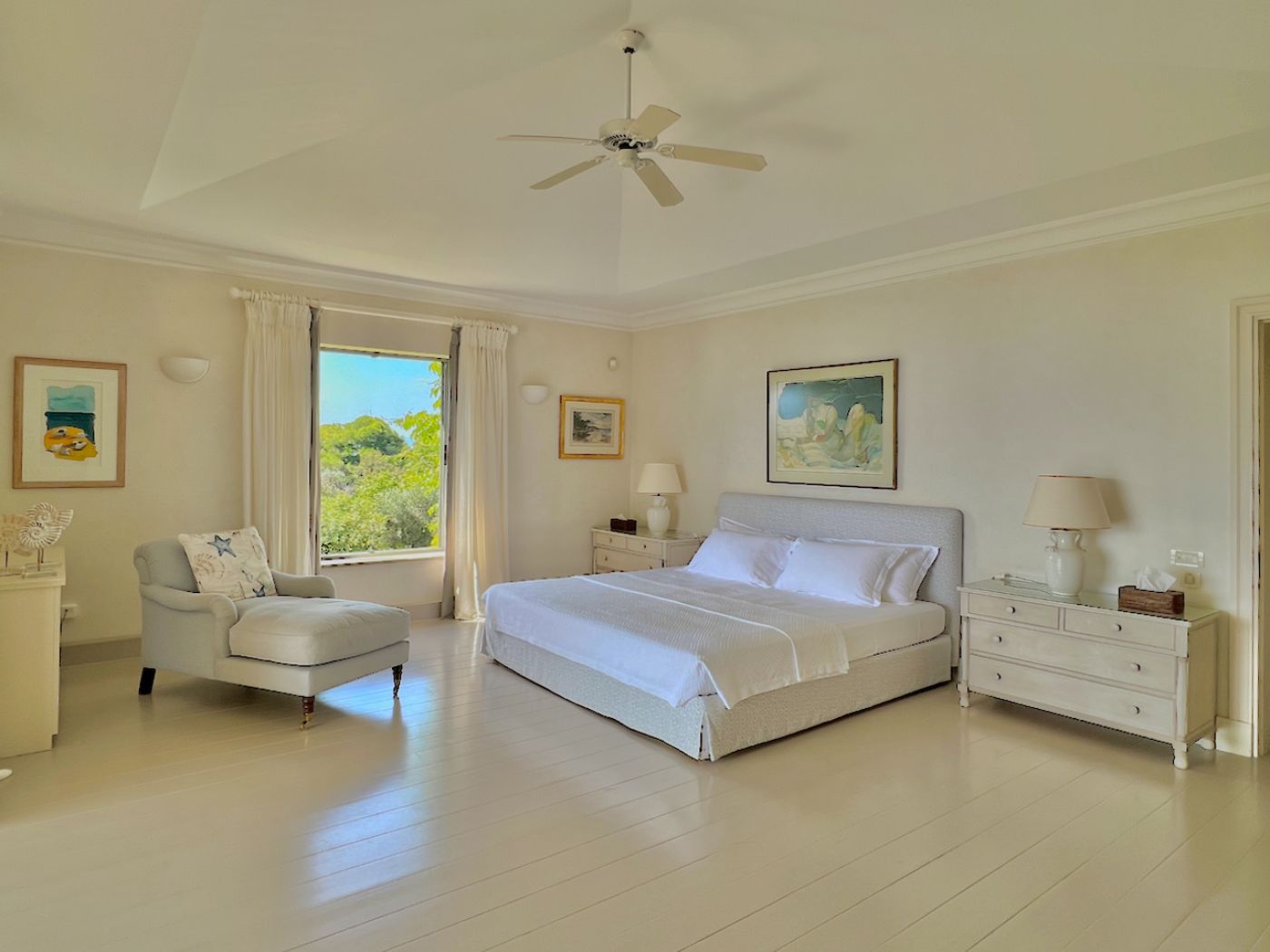Bedroom at Kanoni Estate