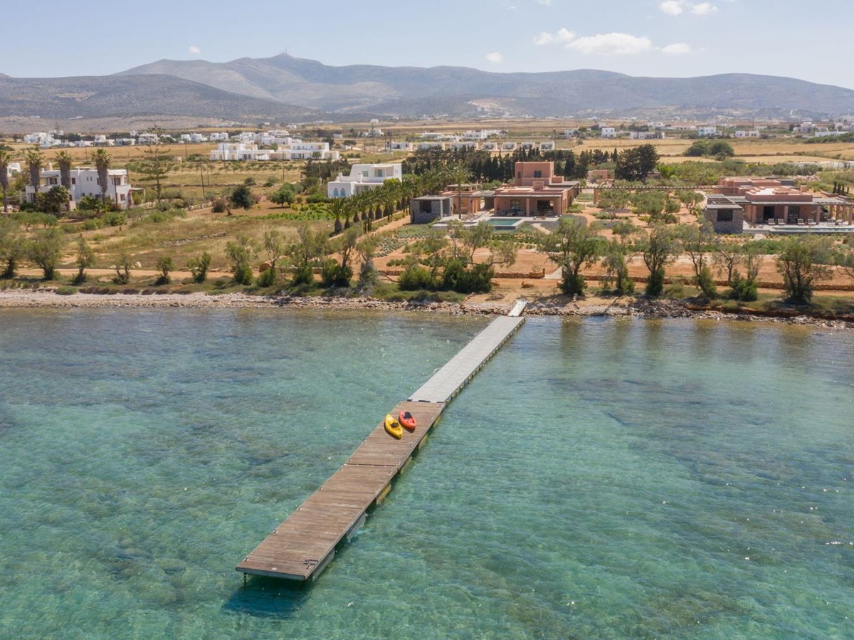Jetty at Villa Aliki, Paros