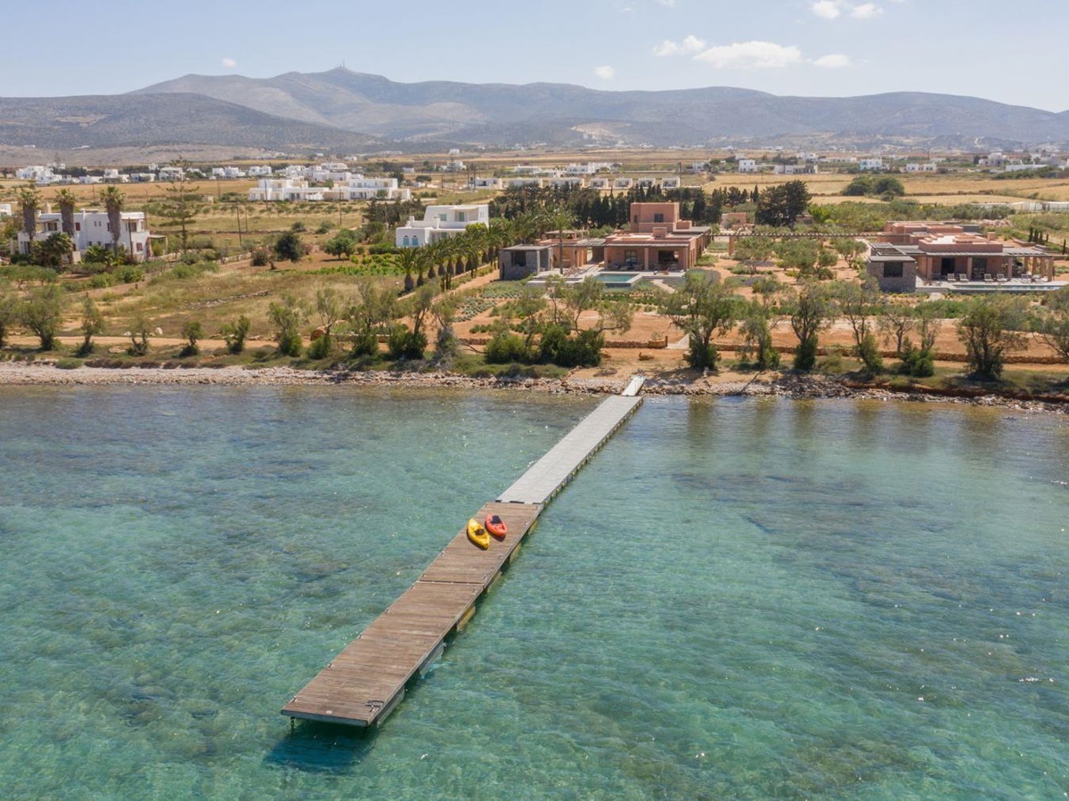 Jetty at Villa Aliki, Paros