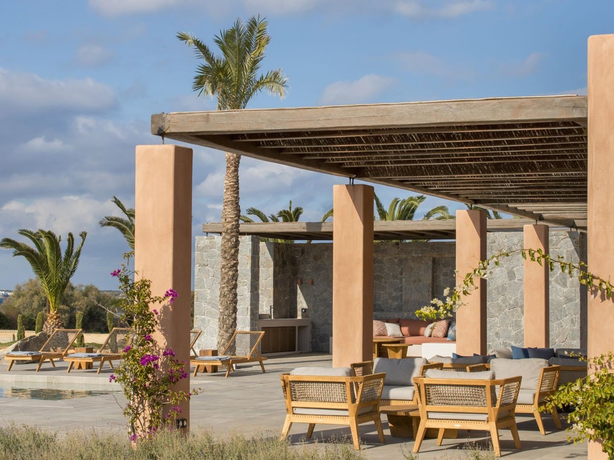 Terrace at Villa Aliki, Paros