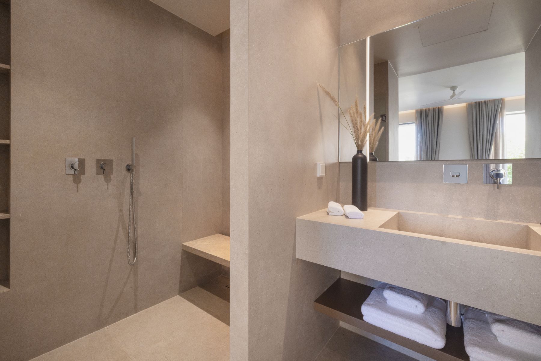 Bathroom at Villa Althea, Paros
