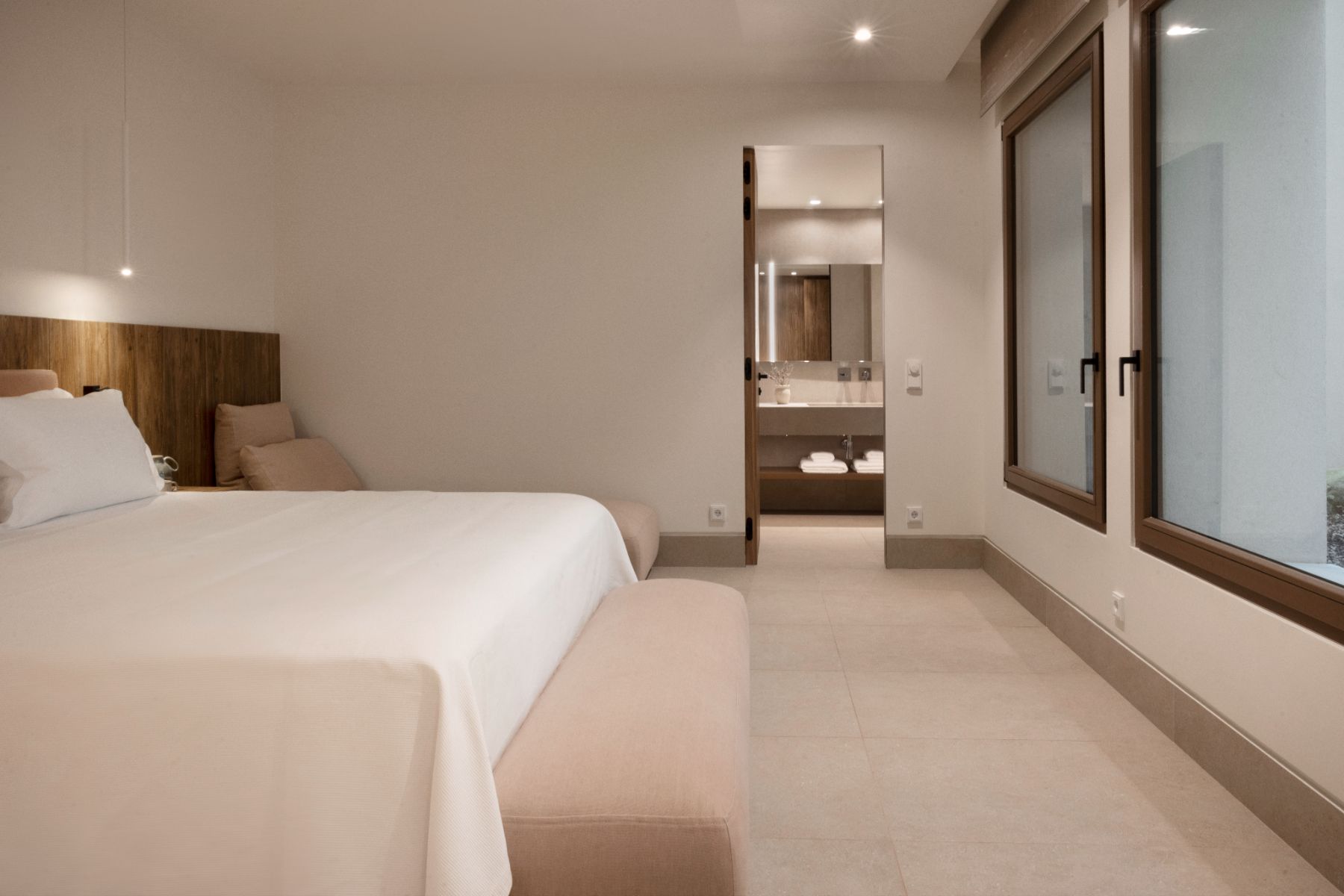 Double bedroom at Villa Althea, Paros
