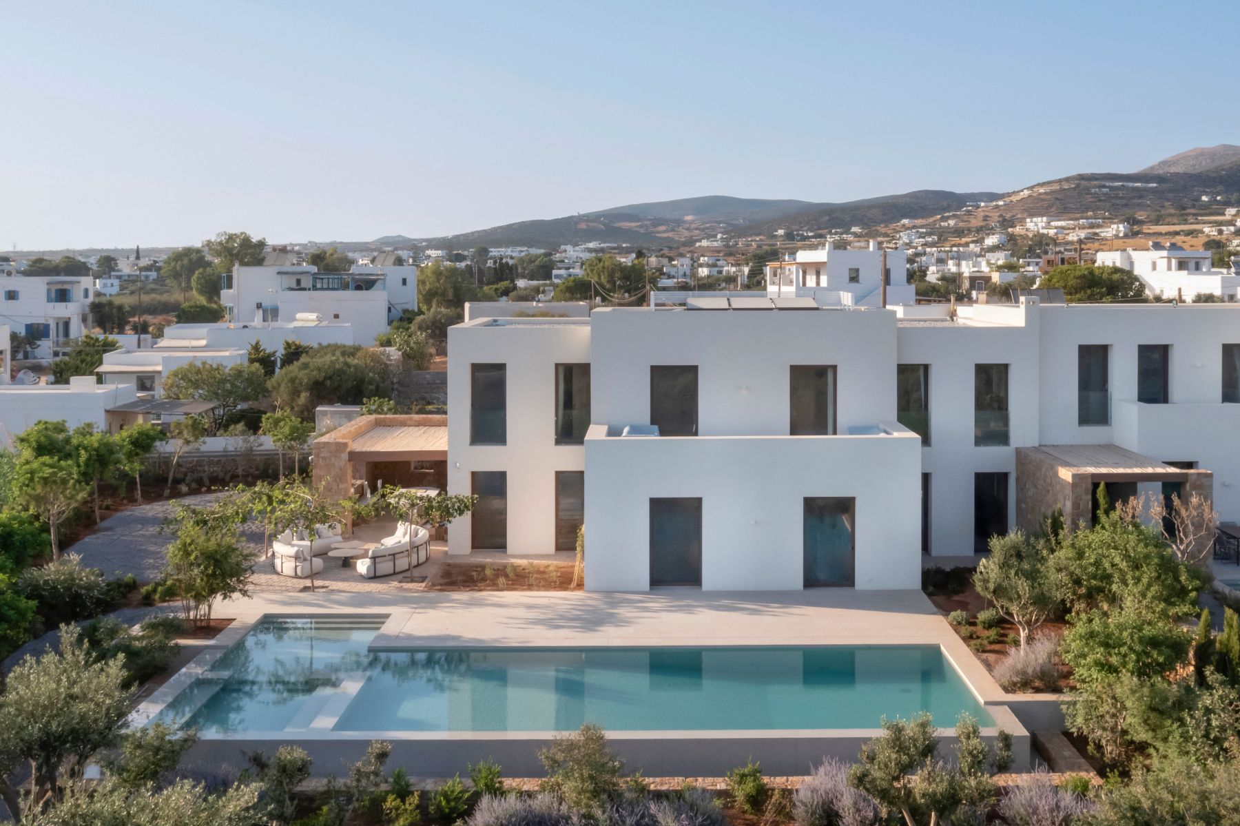 Exterior view of Villa Althea, Paros