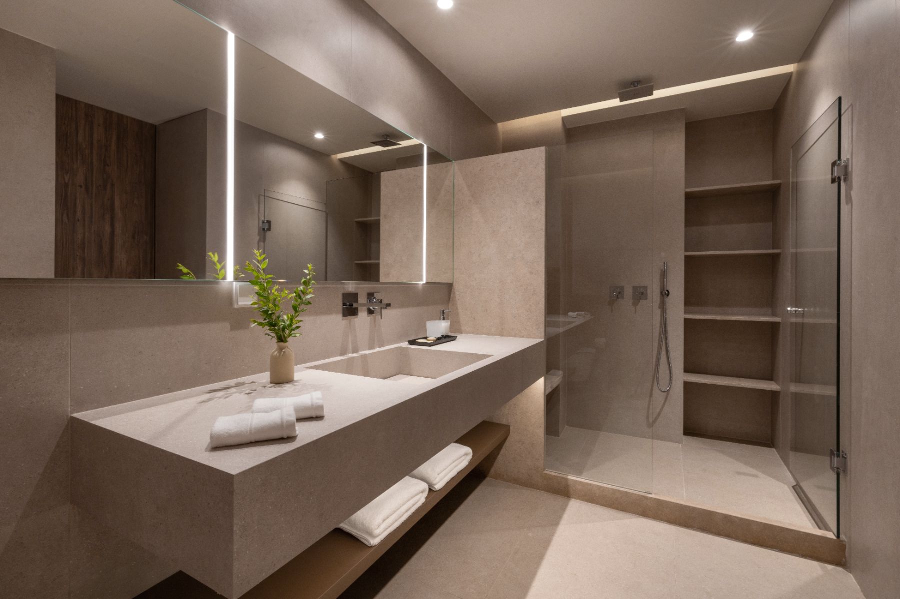 Bathroom at Villa Amara, Paros