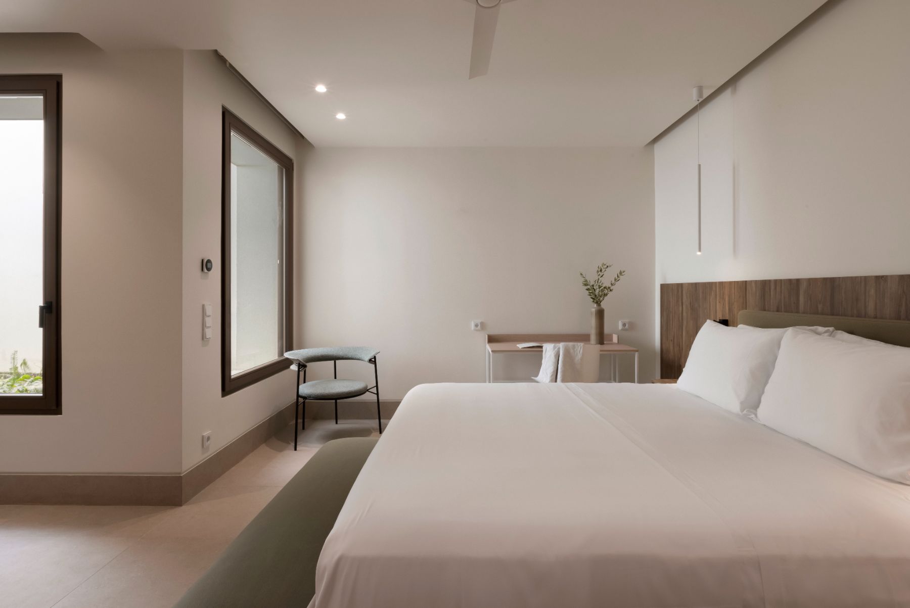 Double bedroom at Villa Amara, Paros