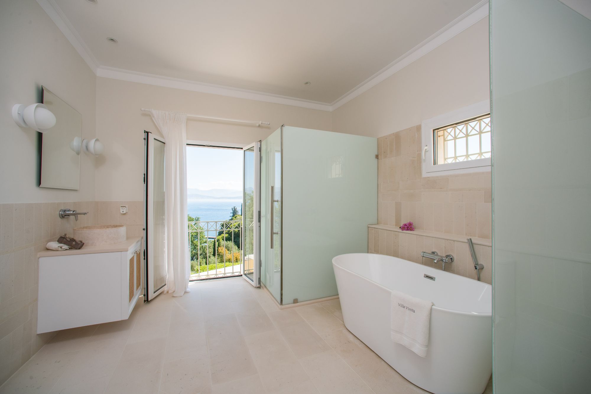 Bathroom at Villa Anthi