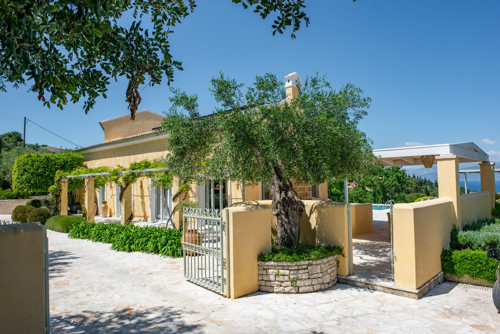 Exterior view of Villa Anthi