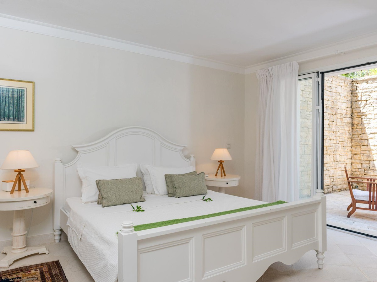 Double bedroom at Villa Anthi