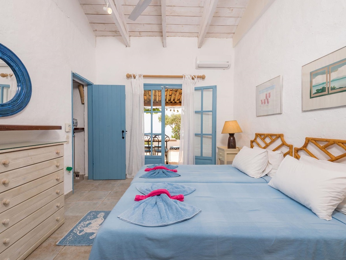 Bedroom at Villa Ariane